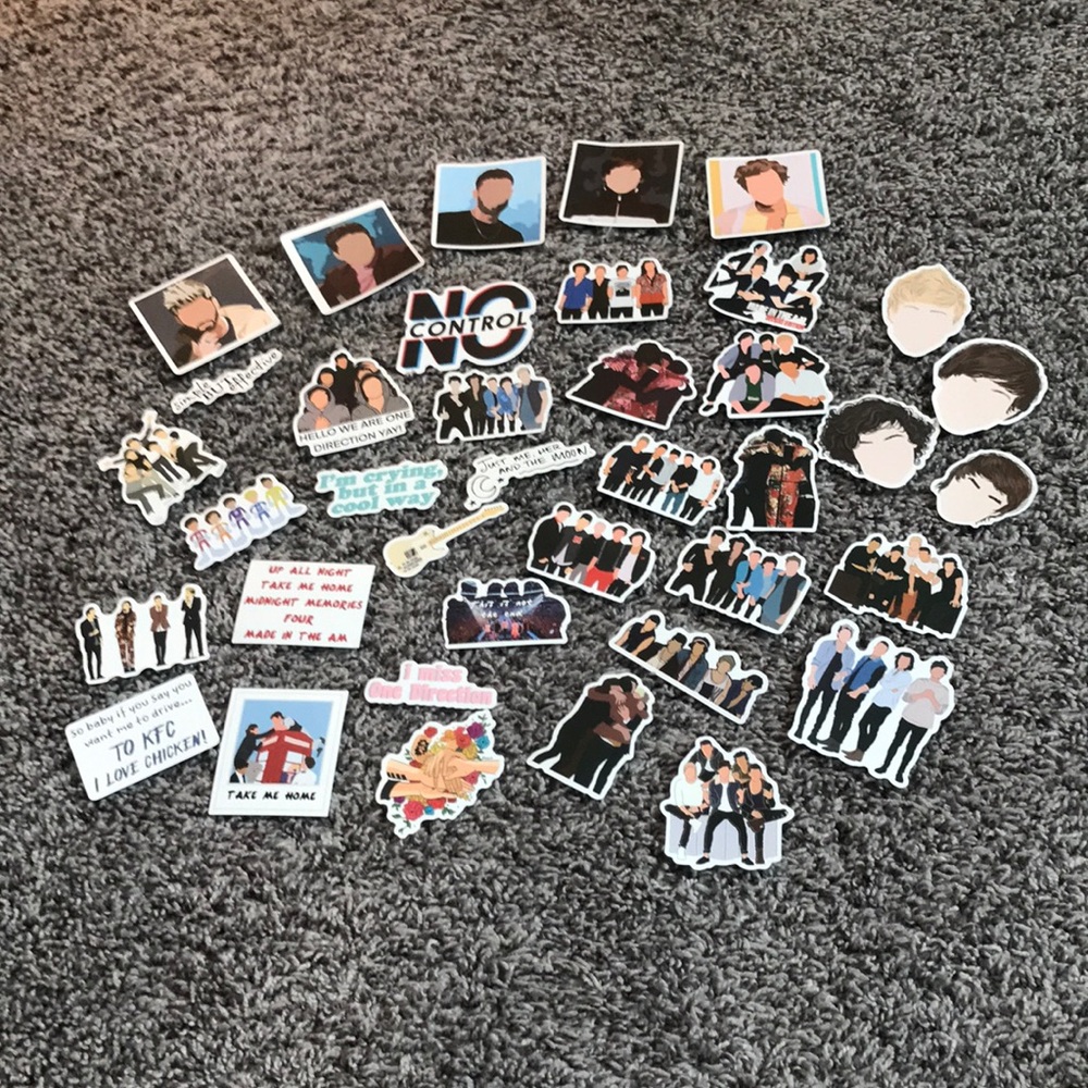 One Direction Stickers